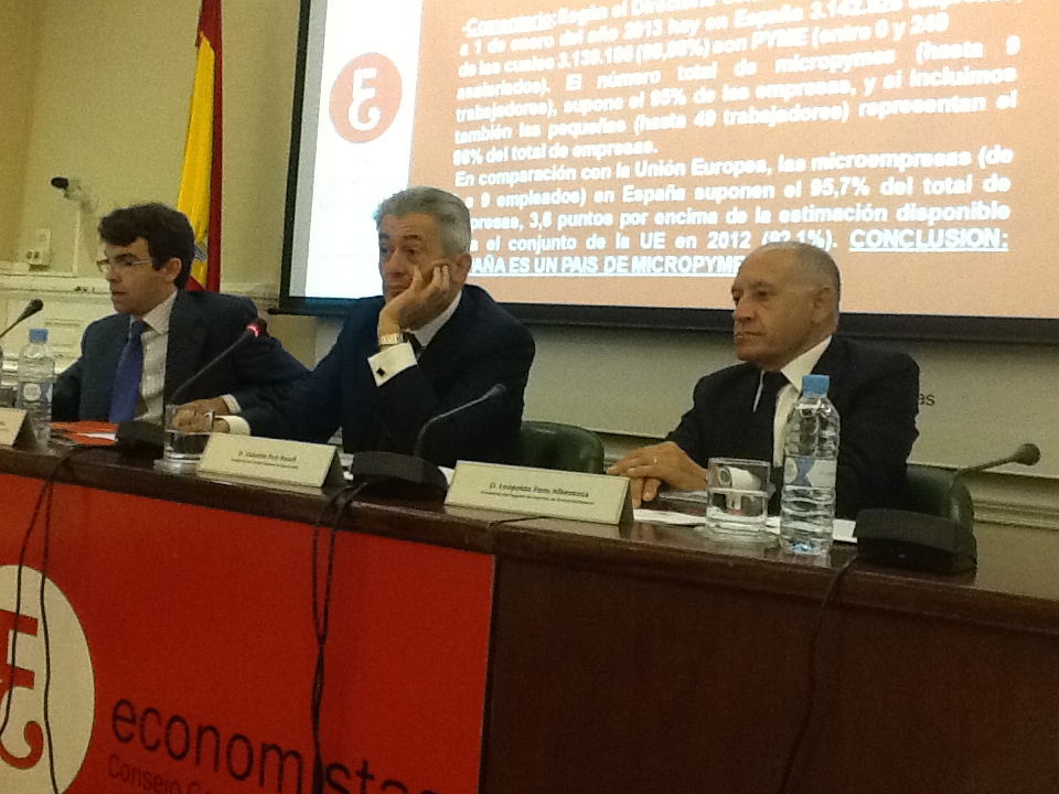 Valentín Pich, presidente del Consejo de Economistas